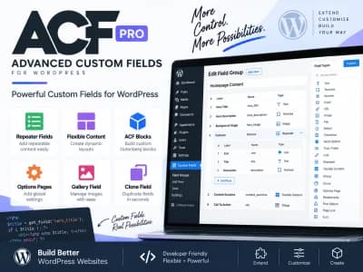 Advanced Custom Fields Pro (ACF Pro )