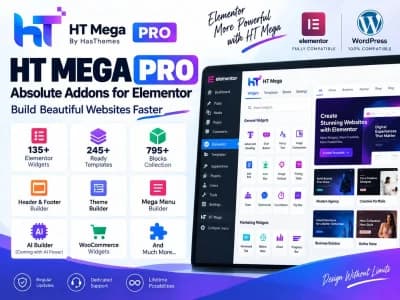 HT Mega Pro for Elementor