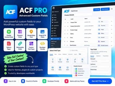Advanced Custom Fields Pro (ACF Pro )