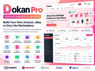 Dokan Pro - Multivendor Marketplace Plugin for WordPress