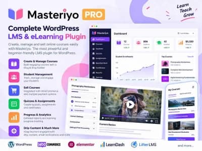 Masteriyo PRO - Masteriyo LMS WordPress Plugin