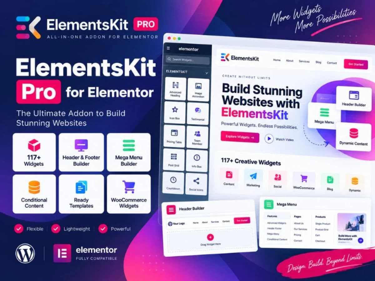 ElementsKit Pro for Elementor