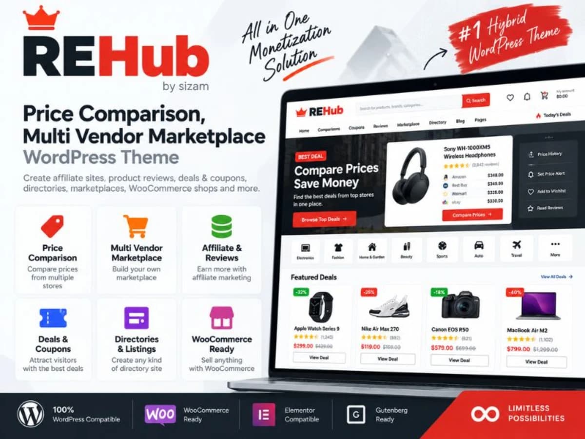Rehub WordPress Theme