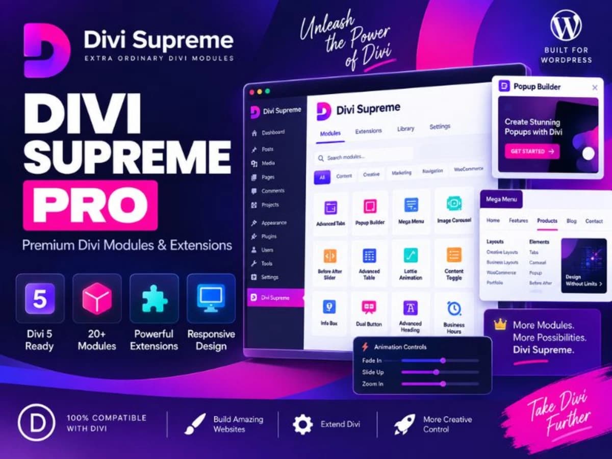 Divi Supreme Pro