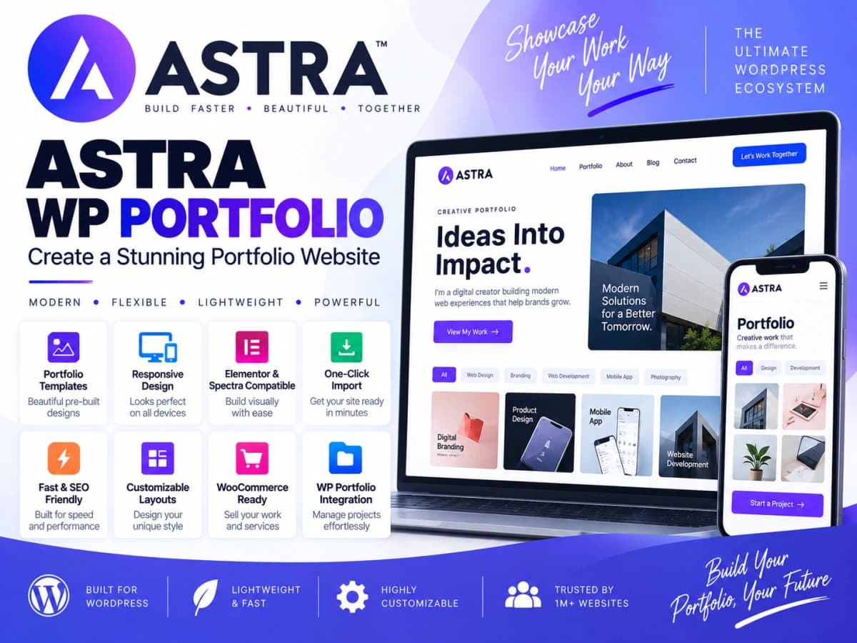 Astra WP Portfolio