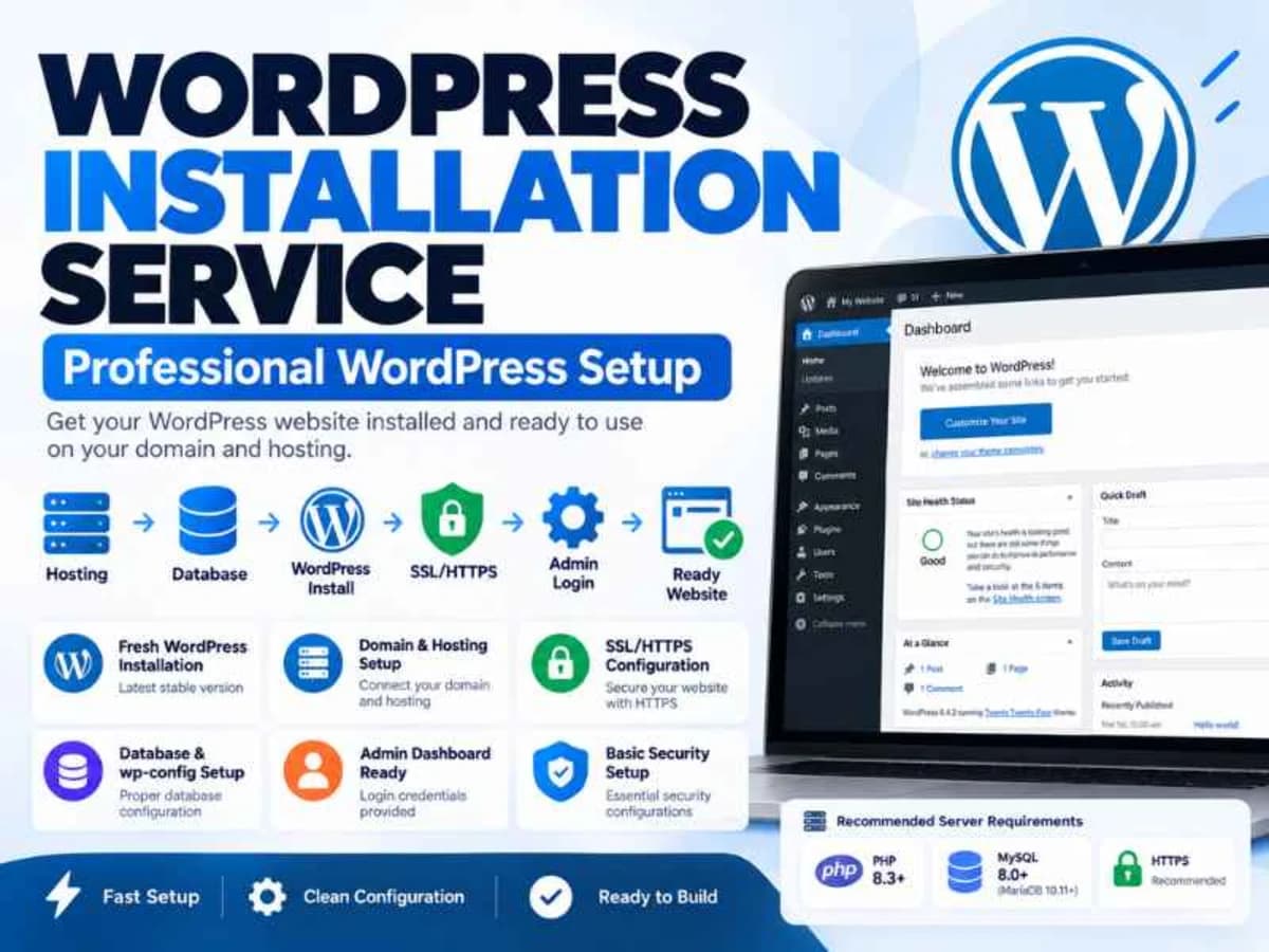 WordPress Installation Service