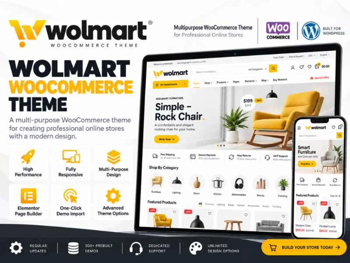 Wolmart WooCommerce Theme