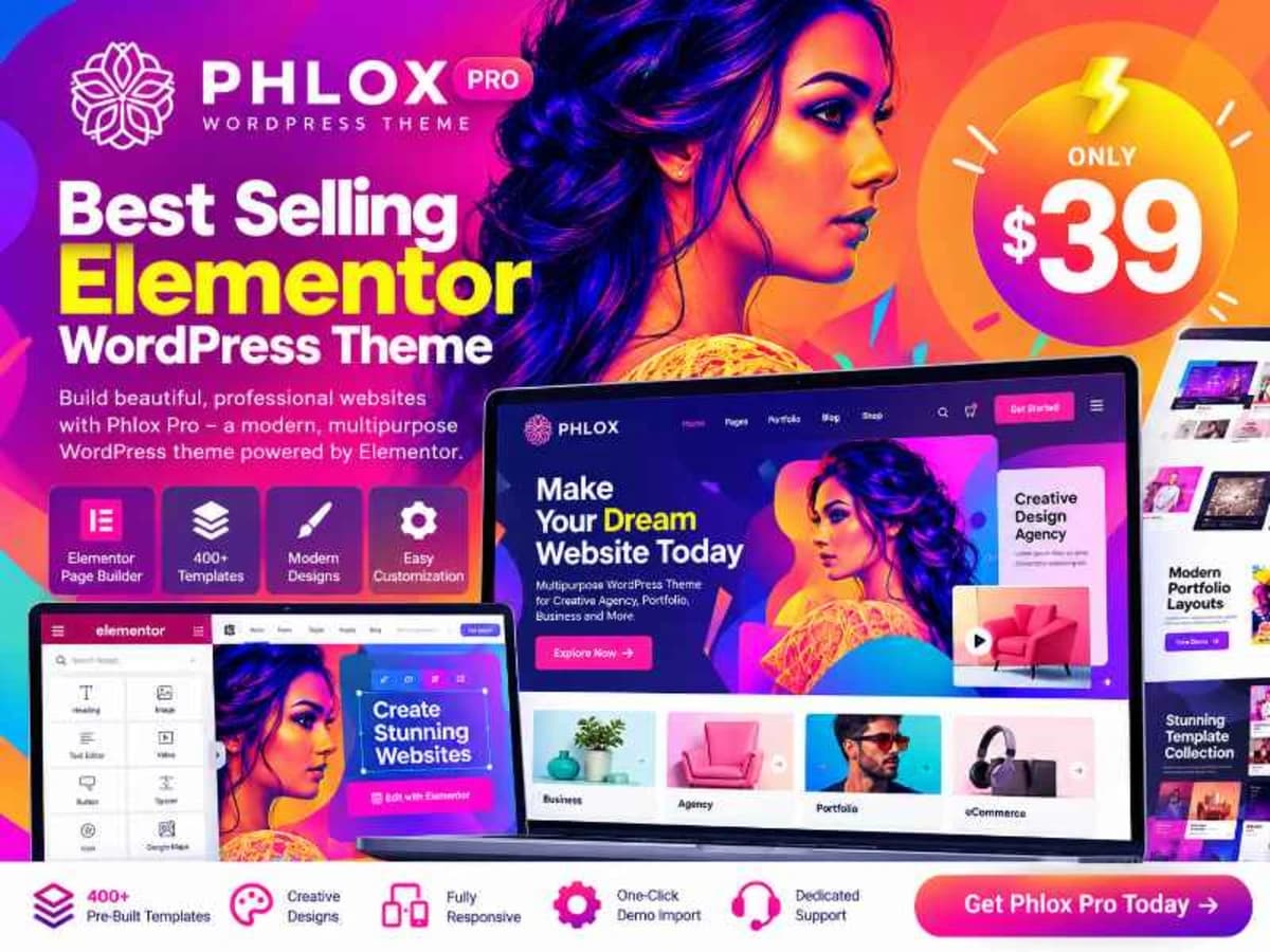 Phlox Pro WordPress Theme