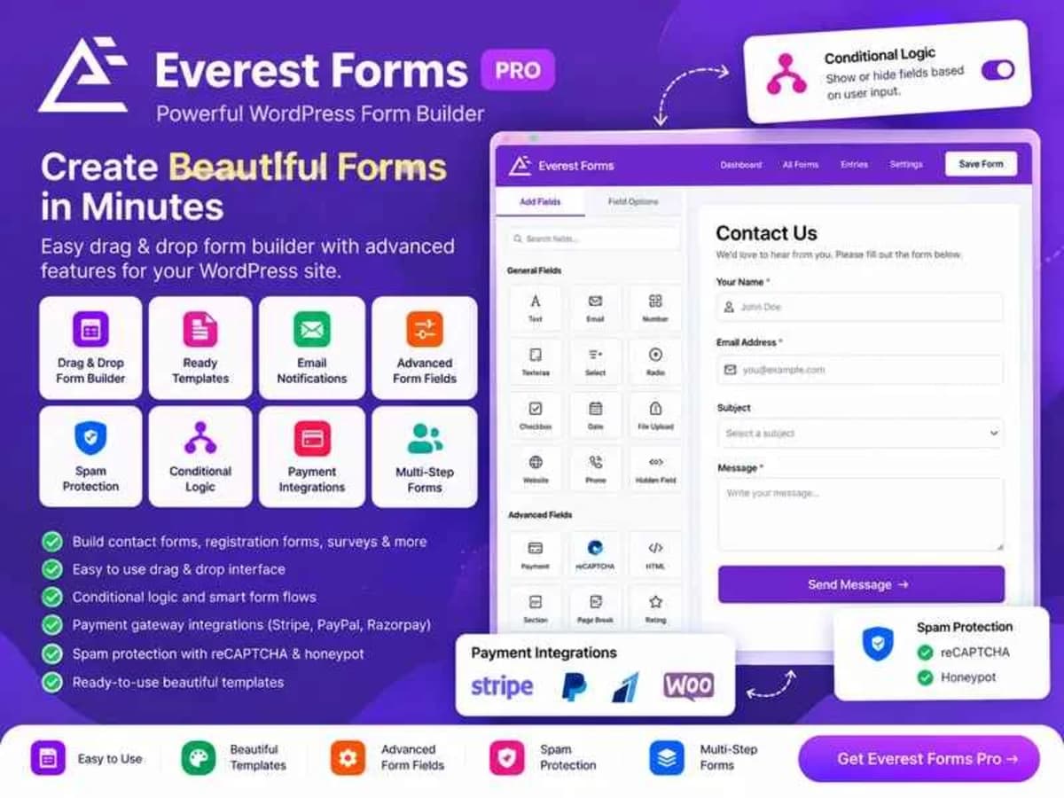 Everest Forms Pro