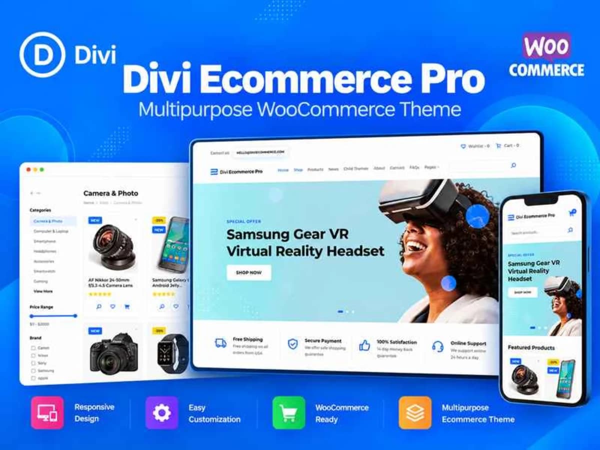 Divi Ecommerce Pro
