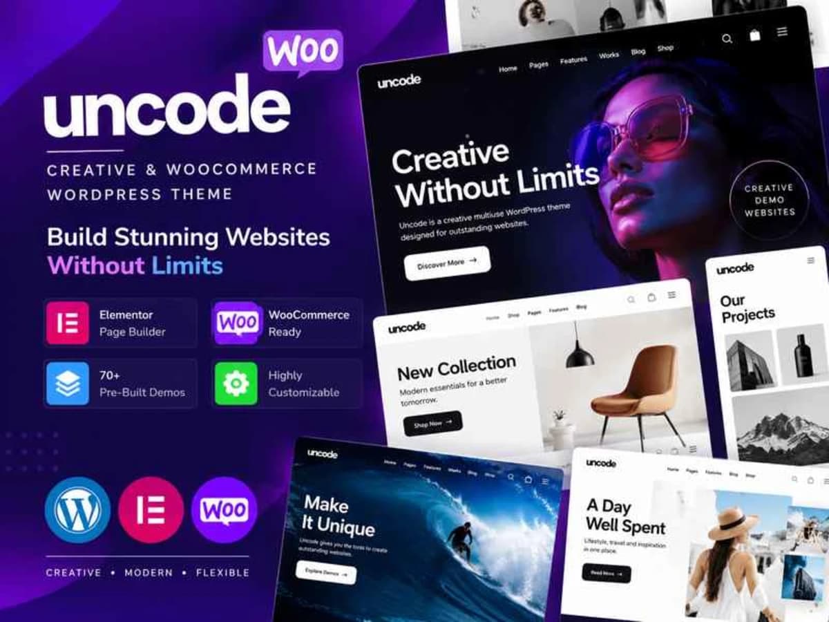 Uncode - Creative & WooCommerce WordPress Theme