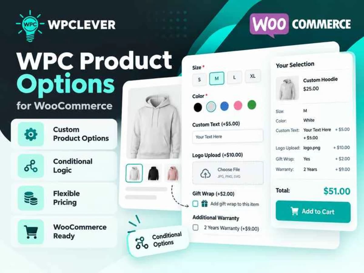 WPC Product Options for WooCommerce
