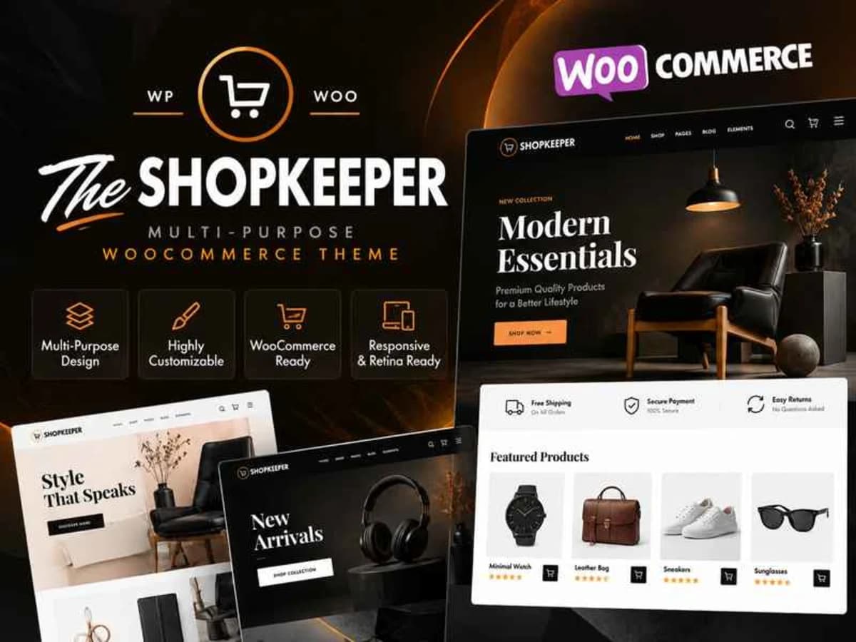 Shopkeeper • Multi-Purpose WooCommerce Theme
