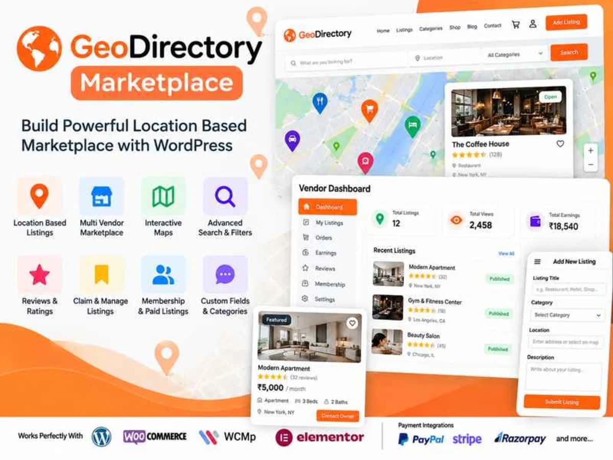 GeoDirectory Marketplace