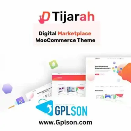 Tijarah Digital Marketplace WooCommerce Theme