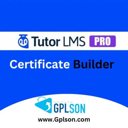 Tutor LMS Pro + Tutor LMS Pro Cerificate