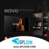 Novo Photography wordpress theme