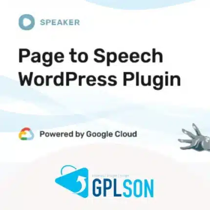 Speaker Page to Speech Plugin for WordPress