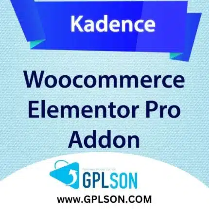 Kadence Woocommerce Elementor Pro