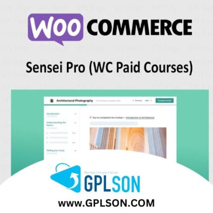 Sensei Pro ( WooCommerce Paid Courses)