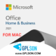 Microsoft Office 2021 Home and Business For Mac