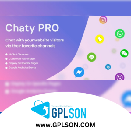 Chaty Pro – WhatsApp, Messenger, Telegram, Email, SMS, Maps, Chat & Call button