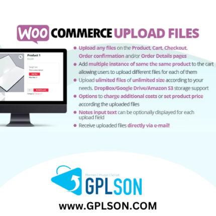 WooCommerce Upload Files