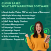 Cloud Based whatsapp marketing software
