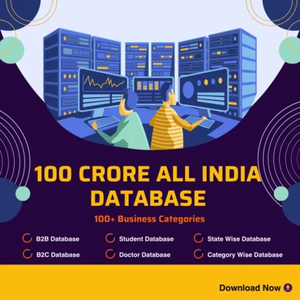 100 CRORE ALL INDIA COMPLETE DATABASE BUNDLE