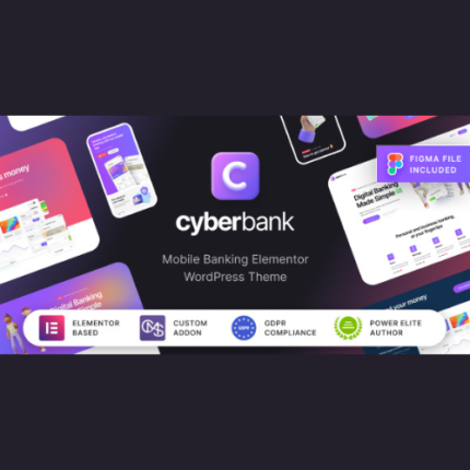 Cyberbank Business and Finance WordPress Theme