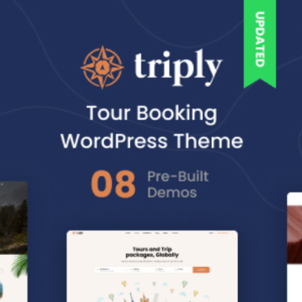 Triply Tour Booking WordPress Theme