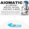 Aiomatic - AI Content Writer, Editor, ChatBot