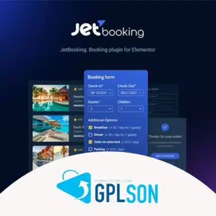 JetBooking For Elementor