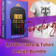 1,000+ Tatto+Trending T-shirt Design Bundle