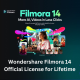 Wondershare Filmora 14 Official License for Lifetime